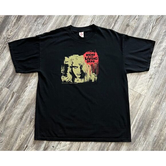 2010 Night of the Living Dead Tee Black Alstyle XL - Picture 1 of 5